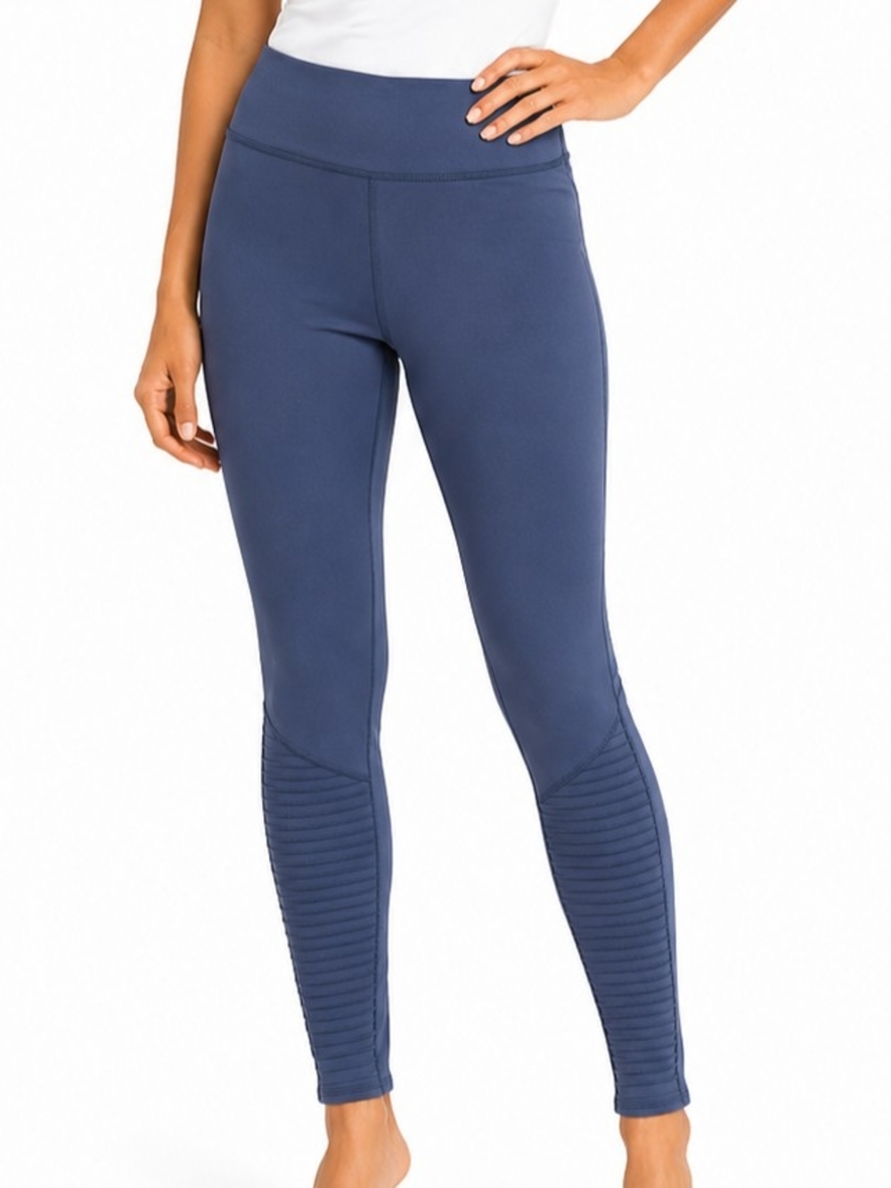 Threads 4 Thought Navy Leggings NWT